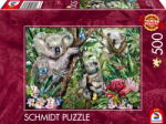 Schmidt Spiele Puzzle Schmidt din 500 de piese - Familia drăguță de koala (59706) Puzzle