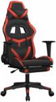 vidaXL masszázs funkciós Gamer szék - fekete-piros (3143677)