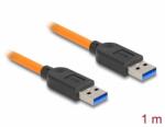 Delock Cablu USB 3.1-A pentru tethered shooting T-T 1m Orange, Delock 87962 (87962)