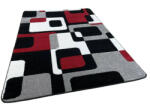 Hilal Margit Szőnyeg 196 Black (Fekete-Piros) 60x110cm
