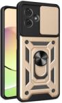 RING CAMERA Husa cu suport pentru Motorola Moto G54 5G / G54 5G Power Edition gold