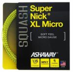 Ashaway Squash húrok Ashaway SuperNick XL Micro 18 (9 m) - yellow