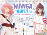 Napraforgó Könyvkiadó Manga rajzfüzet 1. - Keltsd életre a kedvenc karaktereidet