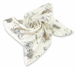  Mintás textil pelenka 1db-os 70X80 cm - Ekrü fóka