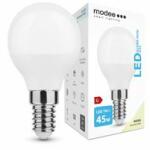 Modee LED lámpa kisgömb P47 7W- 45W E14 550lm 840 220-240V AC 25000h 180° 4000K Modee - ML-G454000K7WE14 (ML-G454000K7WE14)