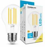 Modee LED lámpa A60 körte A filament 8W- 75W E27 1055lm 827 220-240V AC 35000h 360° 2700K Modee - ML-A60F2700K8WE27 (ML-A60F2700K8WE27)