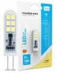 Modee LED lámpa T13 üveg kapszula 2W- 17W G4 190lm 827 12V AC/DC 25000h 300° 2700K Modee - ML-G4GC2700K2 (ML-G4GC2700K2)
