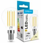 Modee LED lámpa kisgömb P45 filament 4W- 40W E14 430lm 840 220-240V AC 25000h 360° 4000K Modee - ML-G45F4000K4WE14 (ML-G45F4000K4WE14)