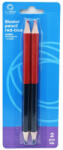 BLUERING Postairón vastag Bluering® 2 db/blisz piros-kék (JJ10121T) - bestoffice