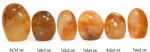  Cuart Cu Limonit Mineral Natural - 6-9 x 4-7 x 2-3 cm - (XXL) - 1 Buc