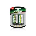 VIPOW Baterie Alcalina R20 Blister 2 Buc (bat0064b) - satmultimedia Baterii de unica folosinta
