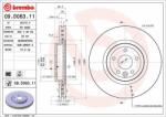 BREMBO Disc frana BREMBO 09. D063.11 - piesa-auto