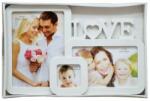  Fotókeret 3 db fényképpel Love felirattal 71173