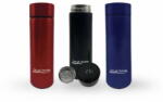Heinner Termos Inox 450 ML, Albastru, Indicator led temperatura, pastrarea calda/rece a bauturilor (HR-AER-TM45)