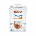 EcoMil bio kókusztej konyhai felhasználásra 500 ml - fittipanna