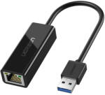 UGreen ADAPTOR RETEA Ugreen, "CR111" USB to Gigabit LAN Adapter, LED, negru "20256" (include TV 0.18lei) - 6957303822560 (20256)