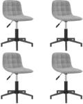 vidaXL 4 buc gri deschis 3086814
