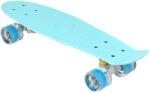 ENERO Pennyboard ENERO BABY BLUE, 56 cm cu roți cu LED Skateboard