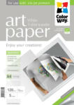 ColorWay Hârtie colorată COLORWAY/ pentru textile ușoare/ 120g/m2, A4/ 5 bucăți (PTW120005A4)