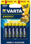 VARTA LR03 6BP AAA Energy Alk VARTA Baterii de unica folosinta
