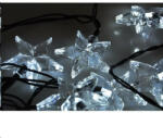 Solight Lanț de Crăciun cu LED-uri Solight, stele, 20 LED-uri, 3m, cablu de 3m, IP20, alb (1V30-W)