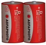 AgfaPhoto Baterie AgfaPhoto zinc R20 / D, contractabil 2buc (AP-R20-2S) Baterii de unica folosinta