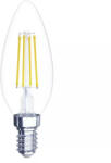 EMOS LED bec cu lumânare, 6W/60W, E14 alb cald, 810 lm, Filament, D (1525281228)