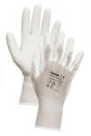CERVA Mănuși de nailon WHITETHROAT FH-18 alb 11 (0108012880110)