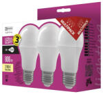 EMOS LED bec cu LED-uri CLASSIC A60 9W E27 alb cald 3pcs (1525733202)