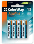 ColorWay Baterii alcaline Colorway AA/ 1.5V/ 4 bucăți în pachet/ Blister (CW-BALR06-4BL) Baterii de unica folosinta