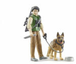 BRUDER Vânător cu câine și accesorii (62660) (62660) Figurina