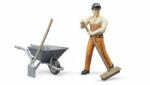 BRUDER Figurină muncitor întreținere drumuri (62130) (62130) Figurina