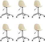 vidaXL 6 buc crem 3086064