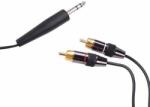 Cabletech Cablu jack 6.3 stereo tata - 2xrca tata 1.8m (KPO3867-1.8)