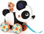 DJECO Jucărie de tragere din lemn Djeco - Panda Billy (DJ06249)