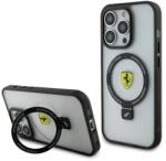 Ferrari Husa Ferrari FEHMP15LUSCAH iPhone 15 Pro 6.1" transparent hardcase Ring Stand 2023 Collection MagSafe - pcone