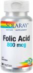 Solaray Sua Secom Folic Acid 800mcg, 30 capsule vegetale