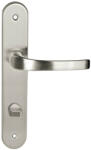 Maestro Modern Porto hosszúcímes ajtókilincs garnitúra (szatén nikkel, 90 mm, toalett)