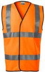 MALFINI Biztonsági mellény HV Bright - Fényvisszaverő narancssárga | XXL (9V39817)