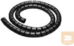  Flexibilis kábelkötegelő spirál, 30mm átmérő, 20 méter (VEKR)