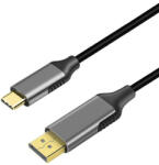 WPOWER USB Type-C - Displayport 4K@60Hz kábel, 1.8m (SUNS0320-B)