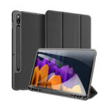 Dux Ducis Domo husa pentru tablet Samsung Galaxy Tab S7 11'', Negru (DUX60759)