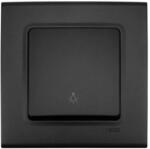 Panasonic БУТОН СТЪЛБИЩЕН VIKO LIn Life 90404003 ЧЕРЕН (90404003)