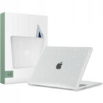 Tech-Protect Smartshell husă pentru Macbook Air 15'' M2 - M5 2023-2026, glitter transparent (TEC935736) Geanta, rucsac laptop