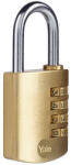 YALE КАТИНАР yale МЕСИНГОВ 40мм С КОД (y150b/40/130/1)