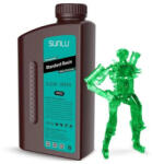 SUNLU Rasina UV, Standard, Verde transparent, 1 Kg, Sunlu (Rasina-UV-Verde-transparent)