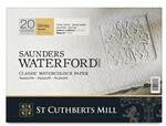  Saunders Waterford Watercolour white tömb Rough 300 g/m2/41x31 lap: 20