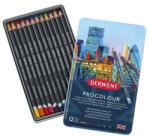 Derwent Procolour színes ceruza készletek/12 db-os készlet fémdobozban