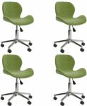 vidaXL 4 buc verde deschis 3088392