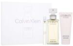 Calvin Klein Eternity SET3 set cadou Apă de parfum 100 ml + loțiune de corp 100 ml + apă de parfum 10 ml pentru femei